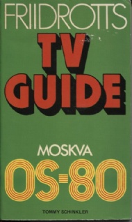 Sportboken - Friidrotts TV guide Moskva OS-80